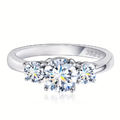 SMTE - Luxury 2ct Moissanite Ring10 cm