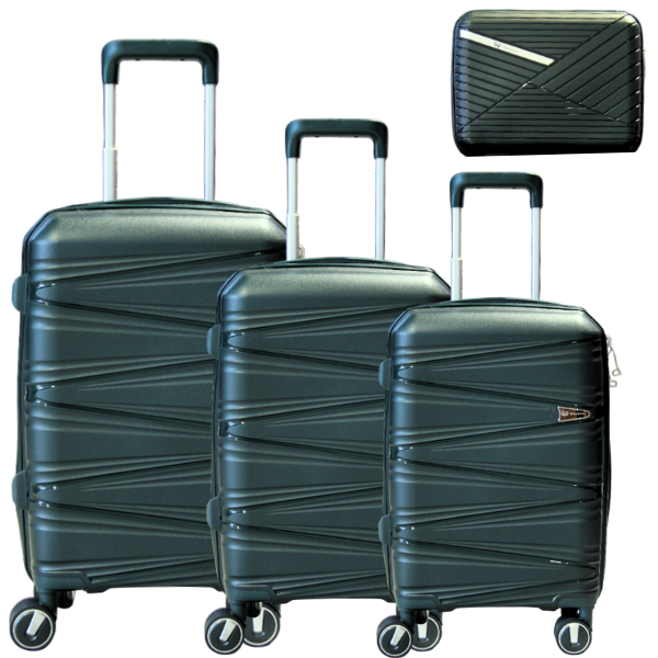SMTE - Mooistar Travel Luggage Bag Set 4 Pieces Green