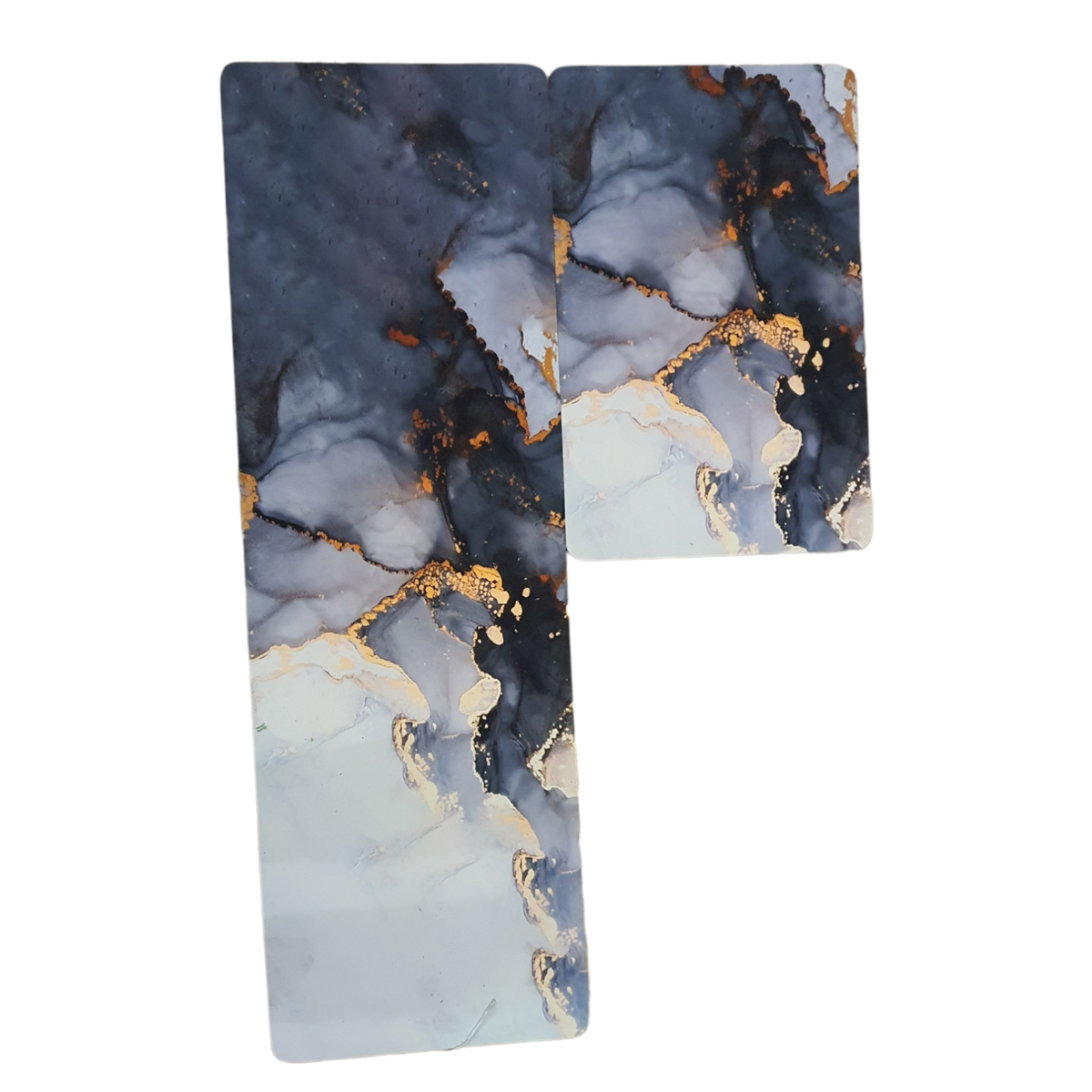 SMTE - Quality Non Slip Super Absorbent Ruber Mat Kitchen Mat Bath Rugs 2 Pieces - RM2P01