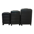 SMTE - 3-Piece ABS Luggage Set - Durable - Lightweight - Ideal for Travelers - Black