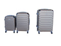 SMTE - 3 Piece Luggage Set 26" 22" 18" - Gold