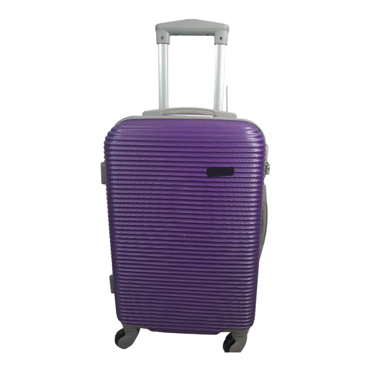 SMTE - 1 Piece Hard Outer Shell Luggage Premium ZTPurple22 cm
