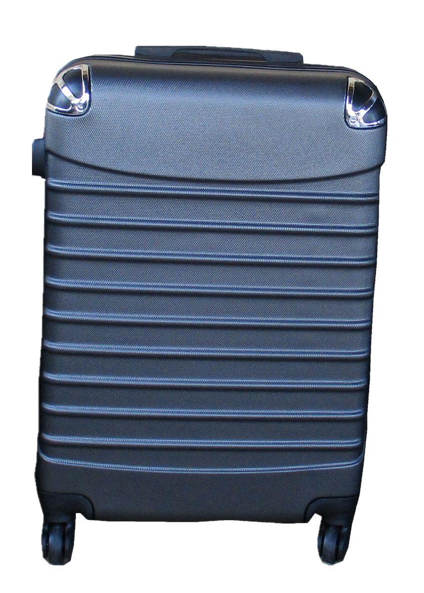 SMTE - Luggage Suitcase - 24-inch - 1 Piece - Dark Grey
