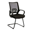 SMTE - 233CVisitor ChairBlack Mesh Back with Cantilever Steel Frame