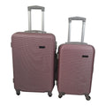 SMTE -  Hard Outer Shell Luggage2 PiecePink