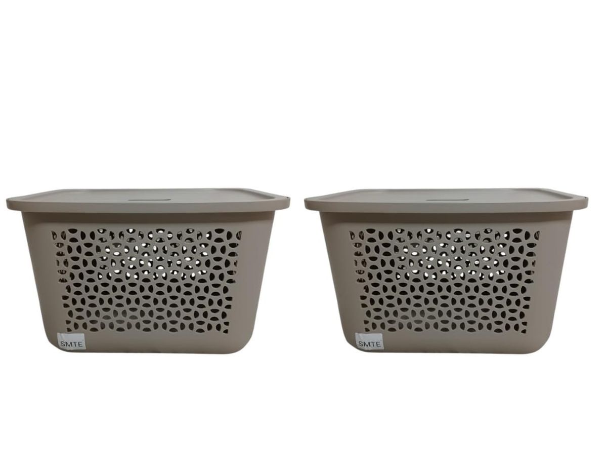 SMTE - 20L Storage Basket BrownSet of 2
