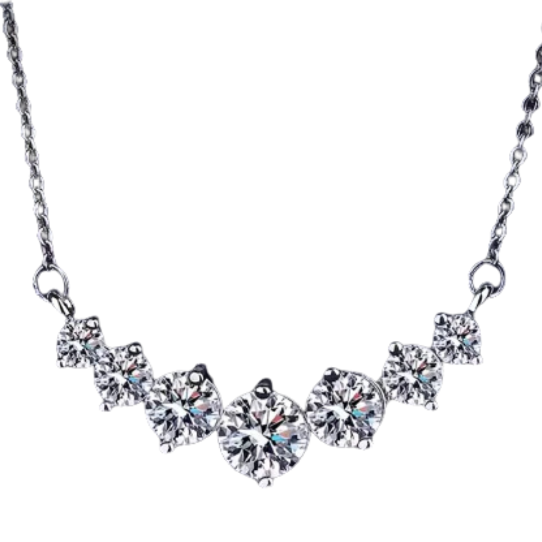 SMTE - Exquisite Temperament Moissanite Necklace