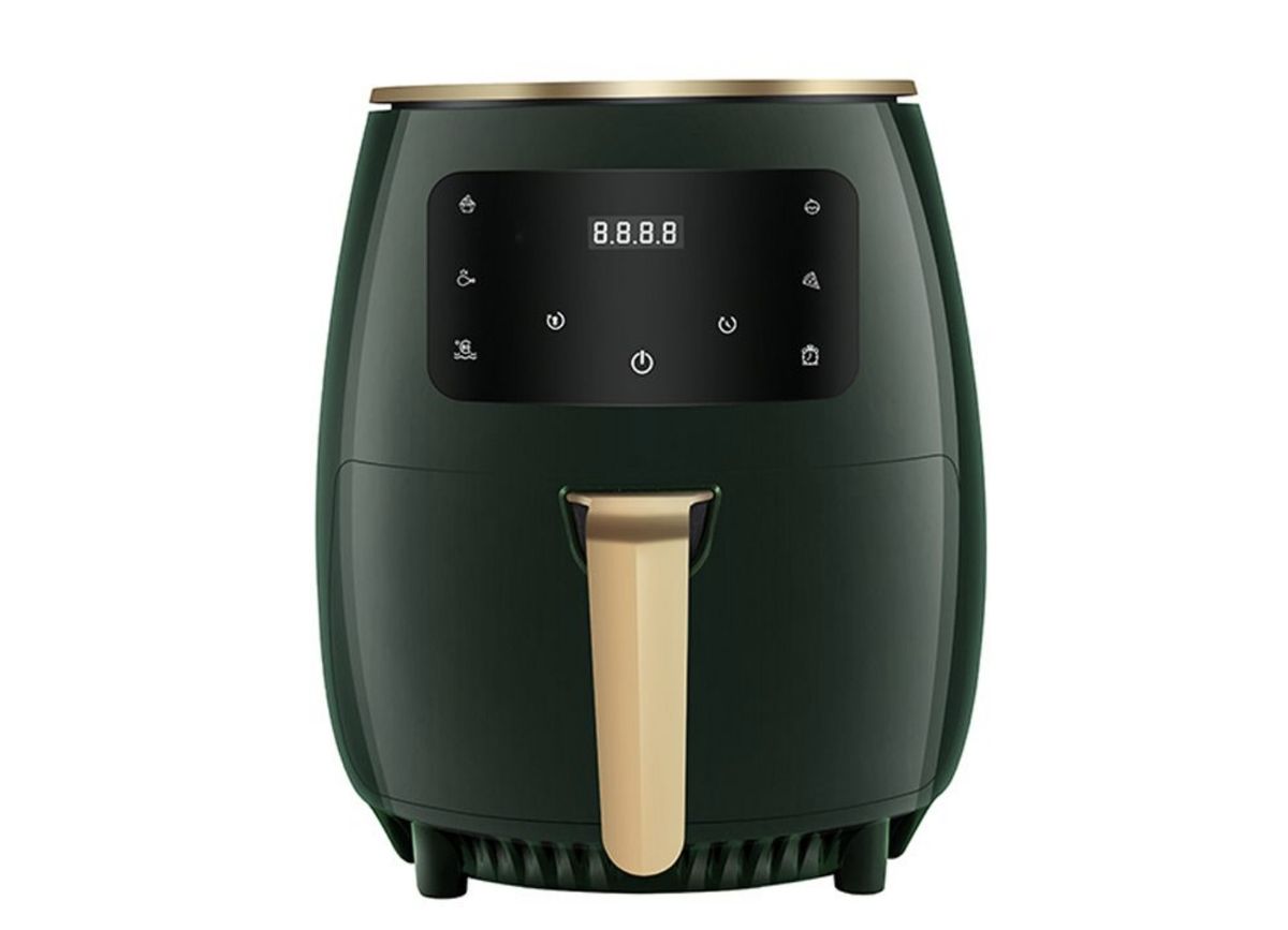 SMTE - Acesa- Smart Touch Screen Large Air Deep Fryer Capacity Electric Oven - Green