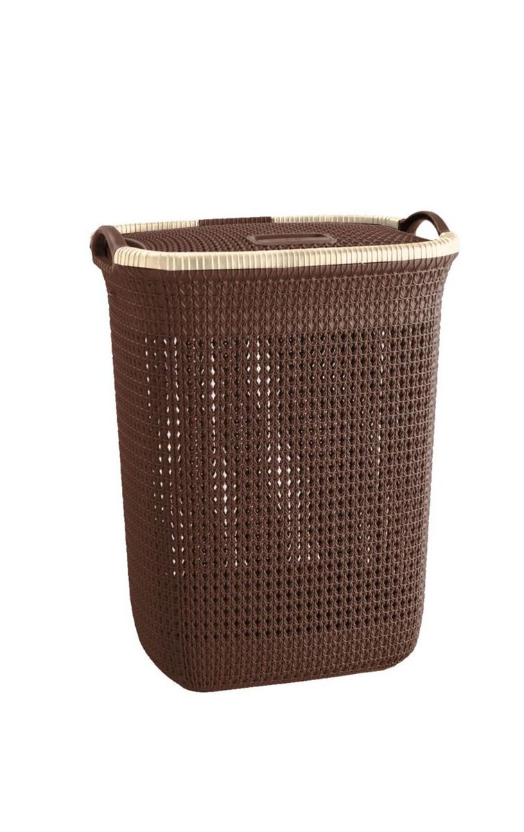 SMTE - Dream world 50L Wide Washing Basket - Cuppacino