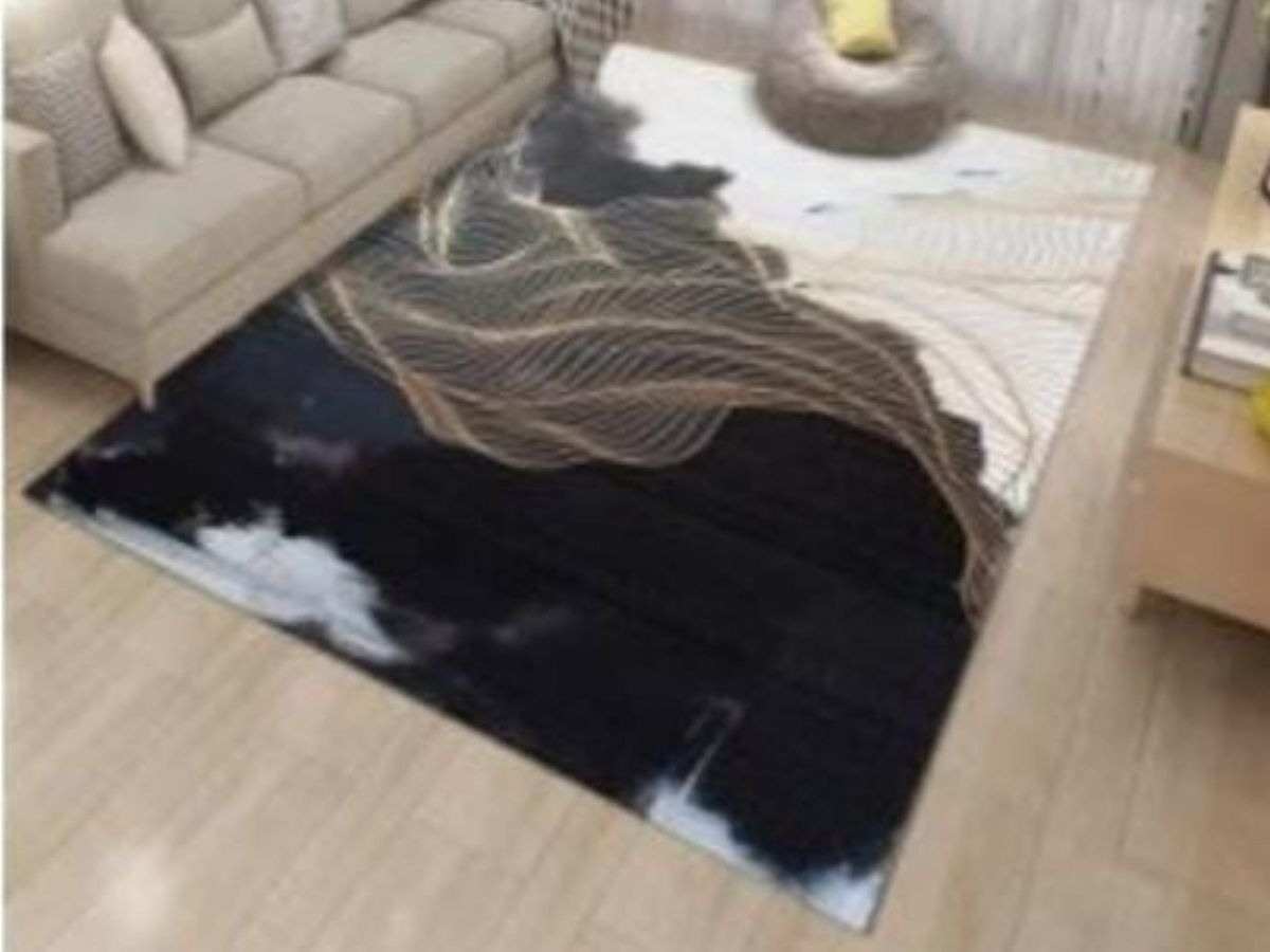 SMTE - 200cm by 150cm - Modern 3D Geometric Design Area (A49.)x Rug