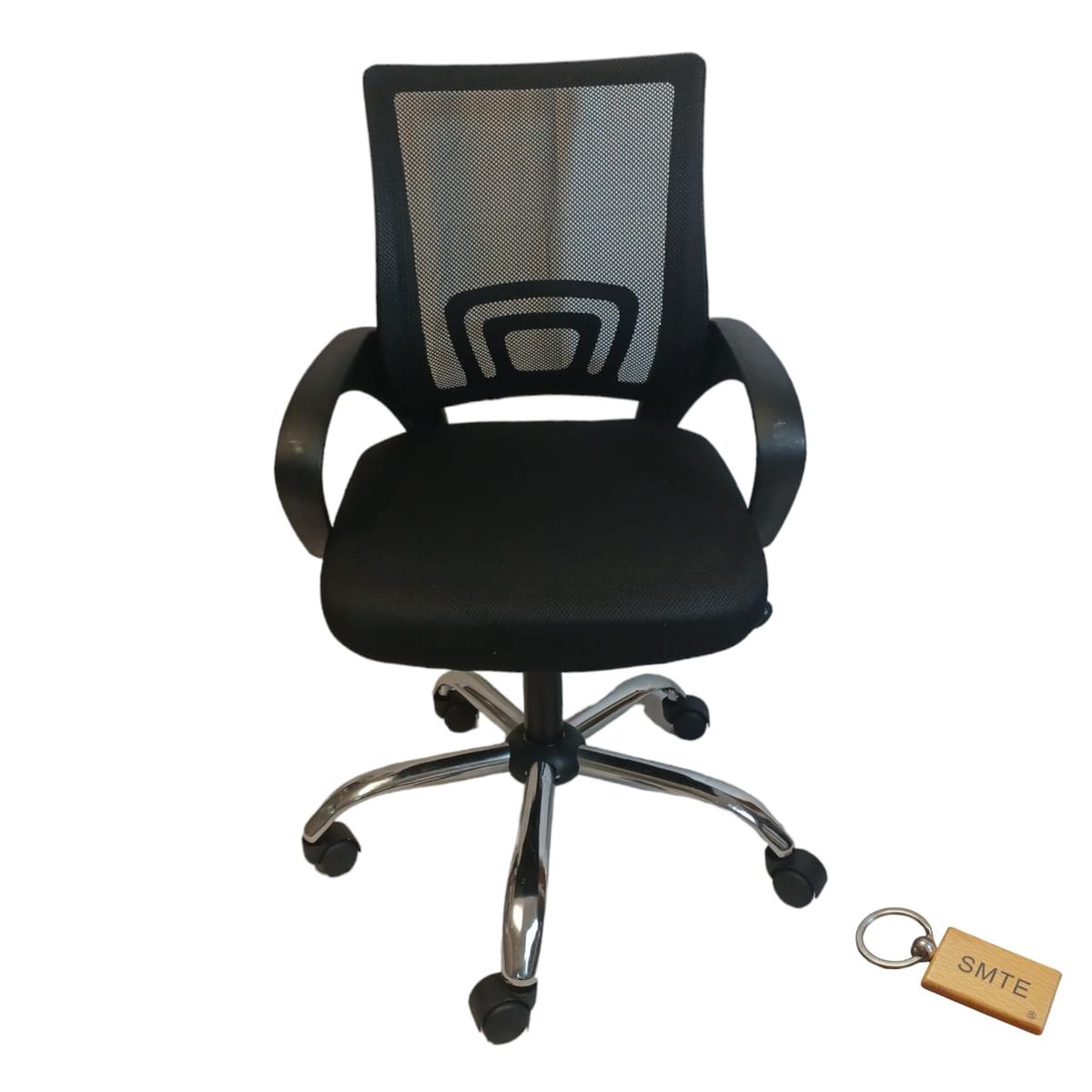 SMTE - Ergonomic Excellence: The Black Office Chair + Keyring