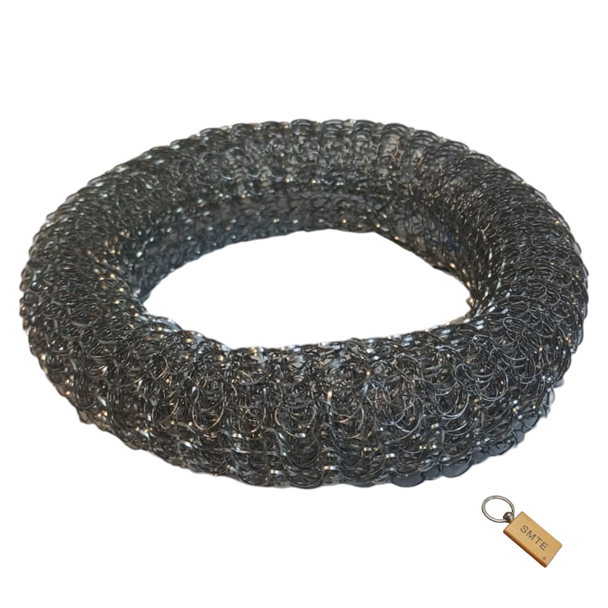 SMTE - Precision Polish: Round 50g Steel Wool + Keyring