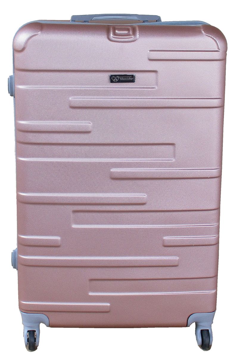 SMTE - 1 Piece Mooistar 22 inch Travel Luggage Suitcase Bag - Rose Gold