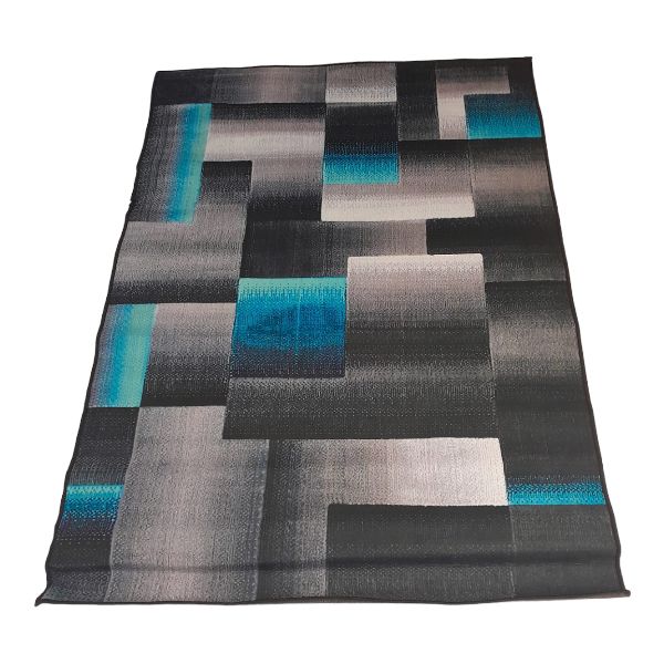 SMTE - 120cm by 160cm - Modern 3D Geometric Design Rug -FF108