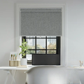 SMTE - New Exclusive 100% Blackout Roller BlindsLight Grey100 W x 150 L cm