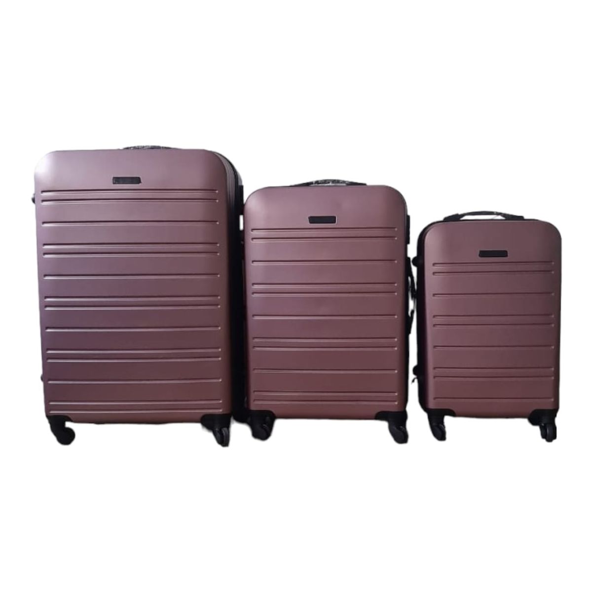 SMTE - Infinite Quality Travel Ware - 3 Piece Luggage Set - Rose C3