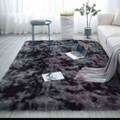 SMTE - Large Light Rug Fluffy Carpet - Grey