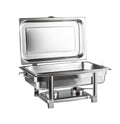 SMTE - IH-Quality Stainless Steel Single Tray Chafing Dish - Food Warmer