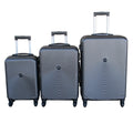 SMTE - 3Piece Travel 27Inch Luggage Suitcase Bag SetStylishDGrey