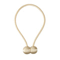 SMTE - Magnetic 2pc Curtain Tieback - Ball - Beige