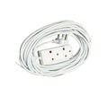 SMTE - 10m Extension Cord With A Two-Way Multi-Plug Extension Lead