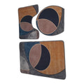 SMTE - 3 Piece Non Slip Super Absorbent Bath Mat set tsz10