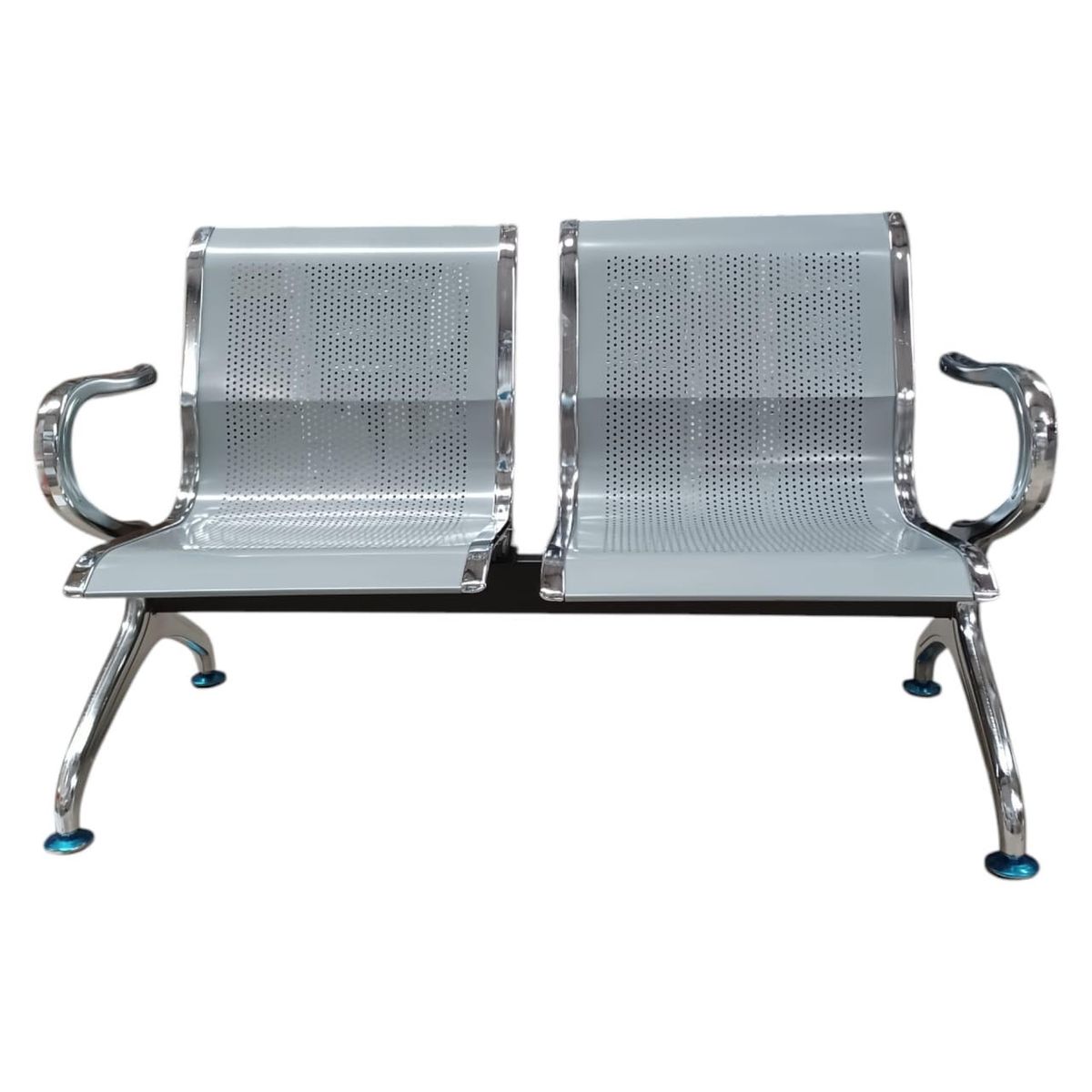 SMTE - 2 Seater Metal Reception Bench S502