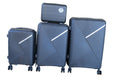 SMTE - Unbreakable Travel Luggage 4 Piece Suitcases Spinner - Dark Grey