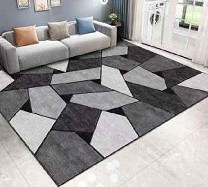 SMTE - Modern 3D Geometric Design 3dx Rug Rug - BA9 - 120cm by 160cm