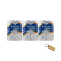 SMTE - Quality Paper TowelKitchen Towel6Rolls50Sheet with  Keychain