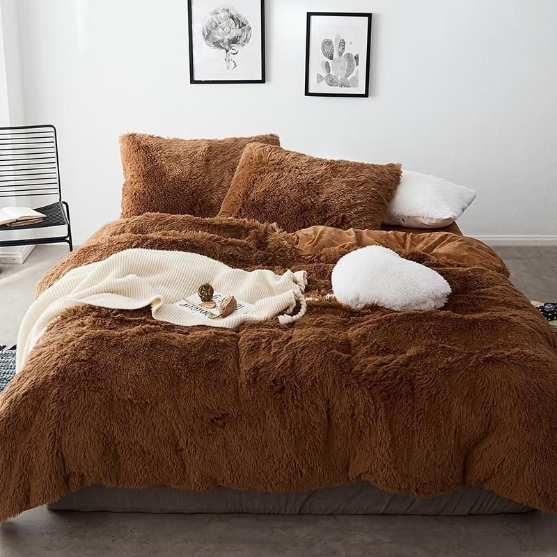 SMTE - Fluffy Comforter Brown
