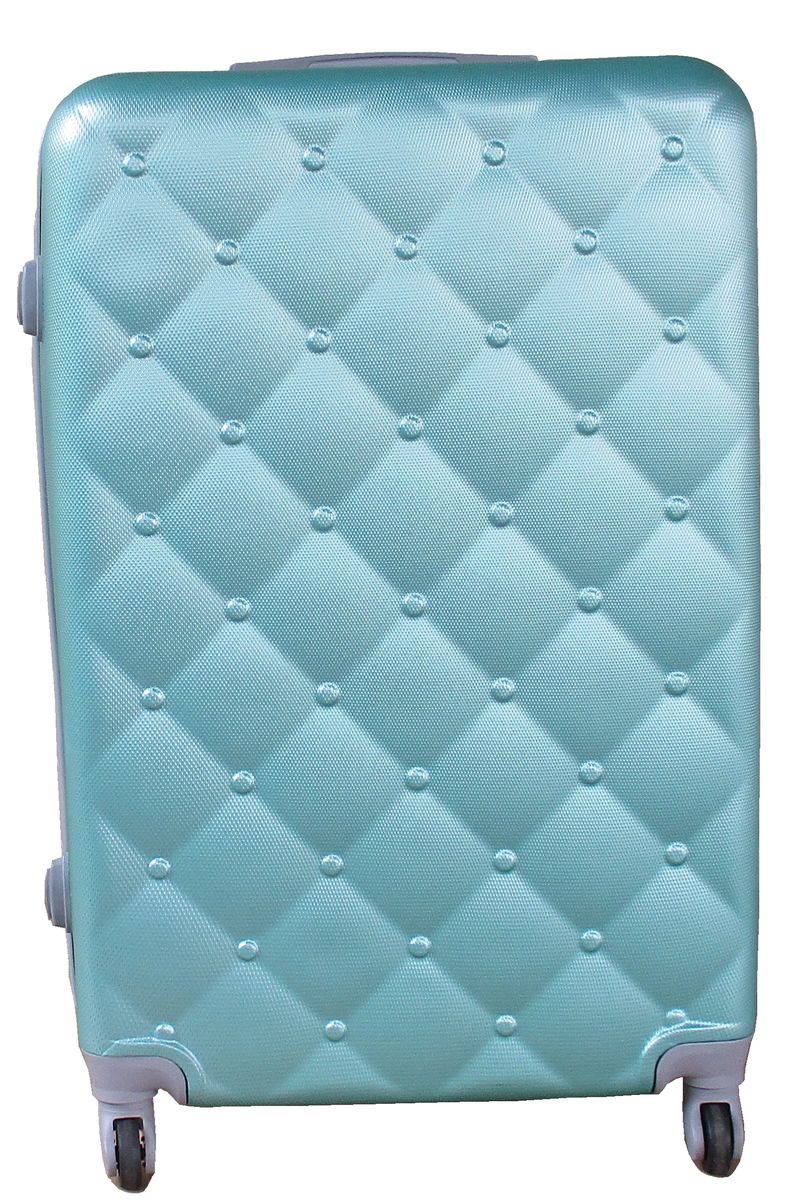 SMTE - 1 Piece Mooistar 25 inch Travel Luggage Suitcase Bag - Light Green