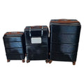 SMTE - Galaxy G 4Piece Hard Shell Luggage SetBlack
