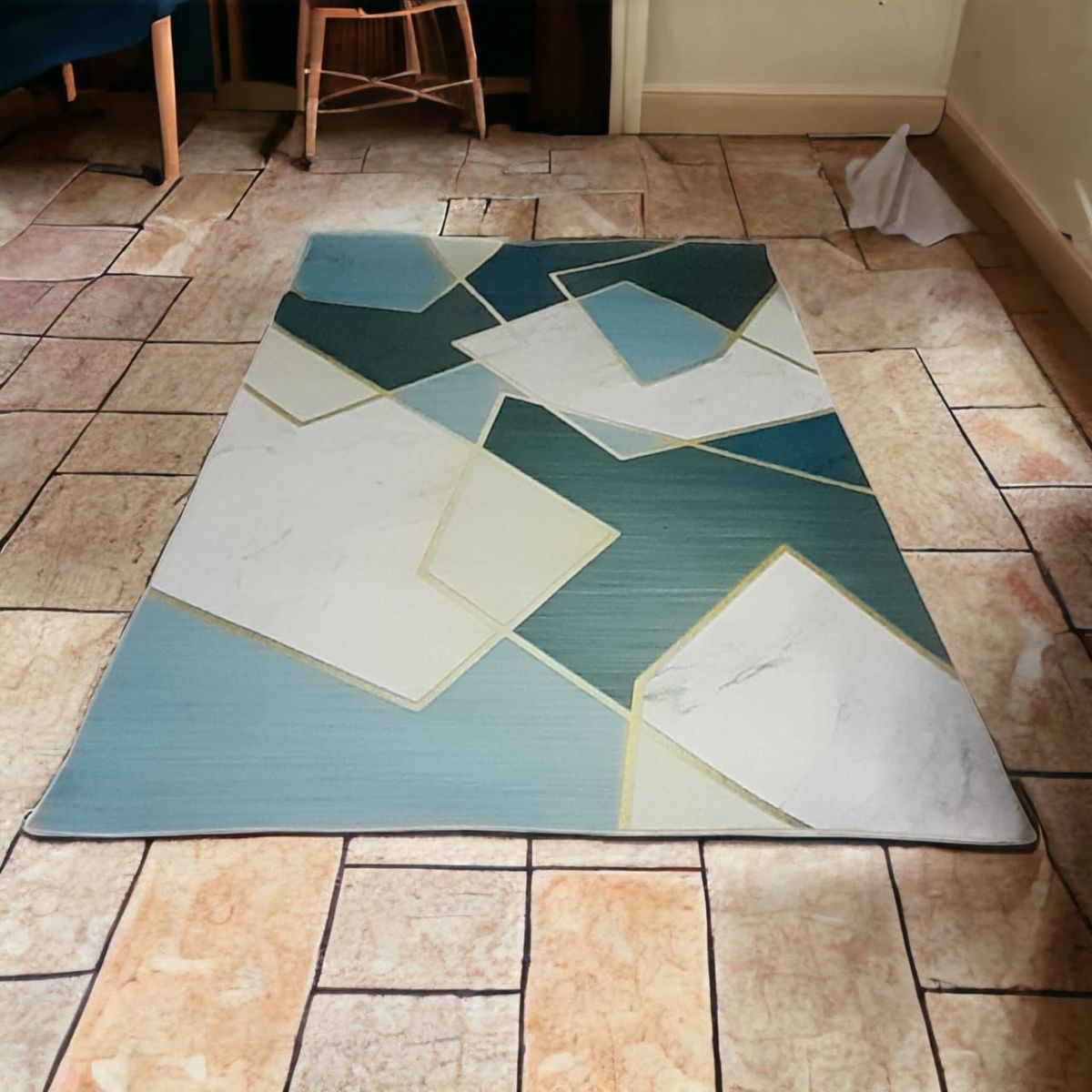 SMTE - 200cm x 150cmModern 3D Geometric DesignCarpet/RugA16