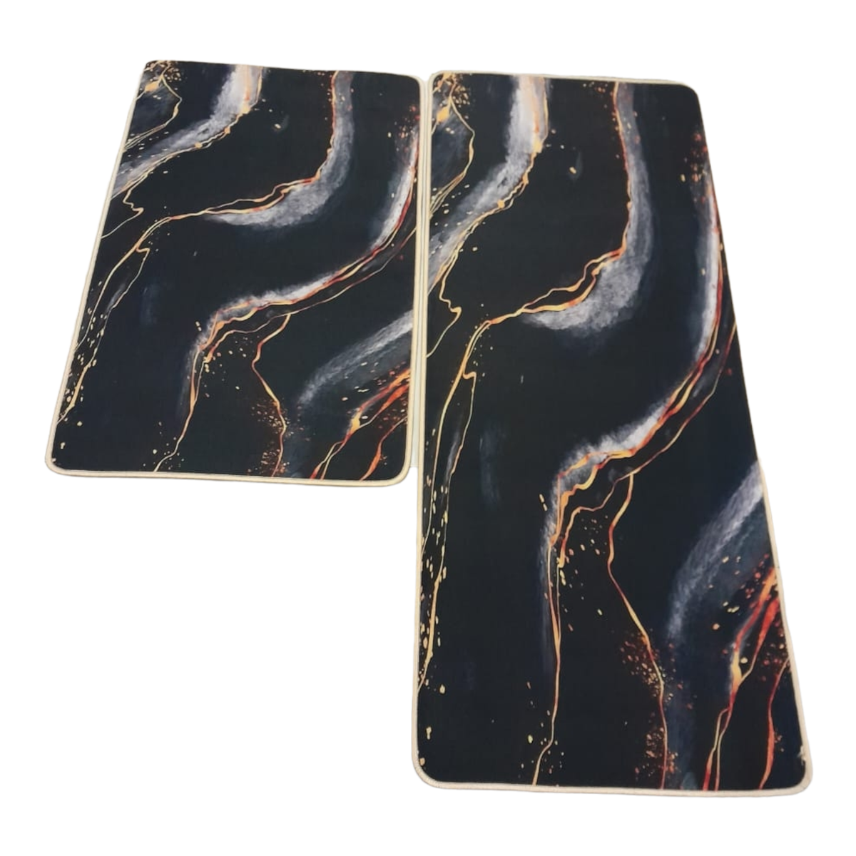 SMTE - Quality Comfortable 2 Piece kitchen Mat/Bath Rug Set - Kx2p 11