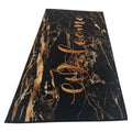 SMTE - Luxury Black Marble Design Welcome Door Mat
