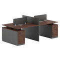 SMTE - 4 FourPerson Office Workstation242.5x120x105cm
