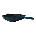 SMTE - Sastro - 1-Piece Quantity Cast Iron Grill Pan Sage - 25cm - Blue
