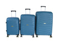 SMTE - 3Piece Teal Luggage Set