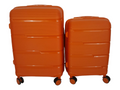 SMTE -  Acesa Hard Shell Elite Suitcase Set 2 Piece - Orange