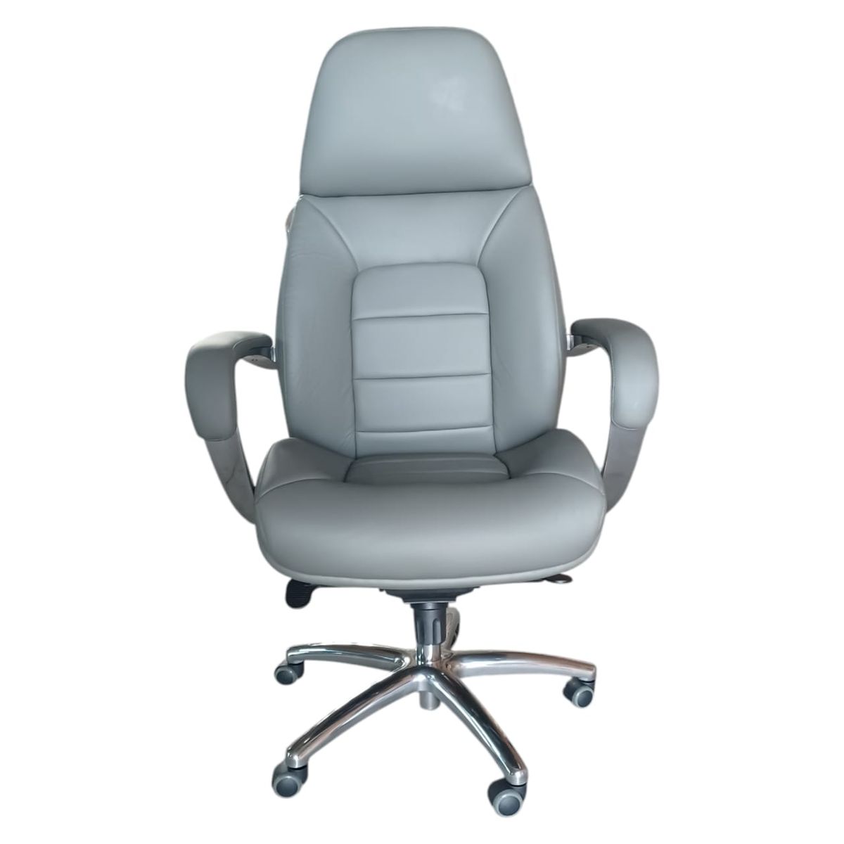 SMTE - Comfort Edge Task ChairGenuine LeatherAM 188AGrey