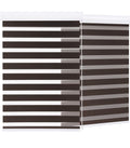 SMTE - RSI Modern Roller Blind - High-Quality Window Shade - Dark Brown - PL7i0081 - 150 cm