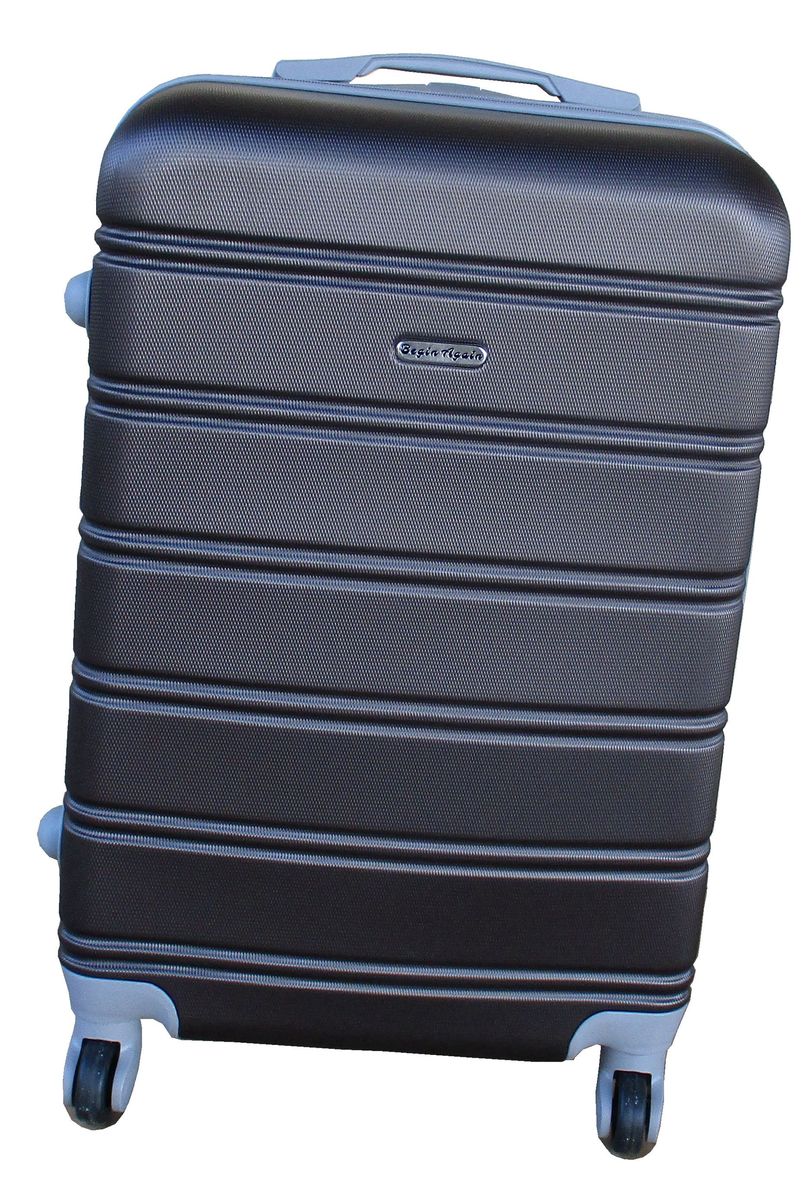 SMTE - 1 Piece Premium Travel Luggage Bag 19" - Dark Brown