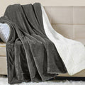 SMTE - Sherpa Ultimate Wool Throw - Grey