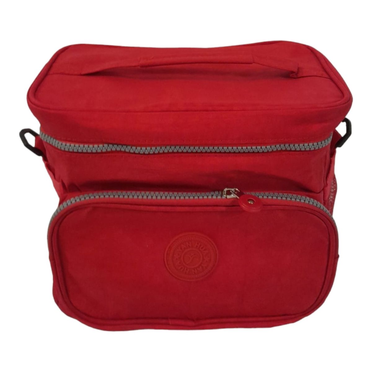 SMTE - Square Large Capacity Thermal Lunch Bag-F24 - Red