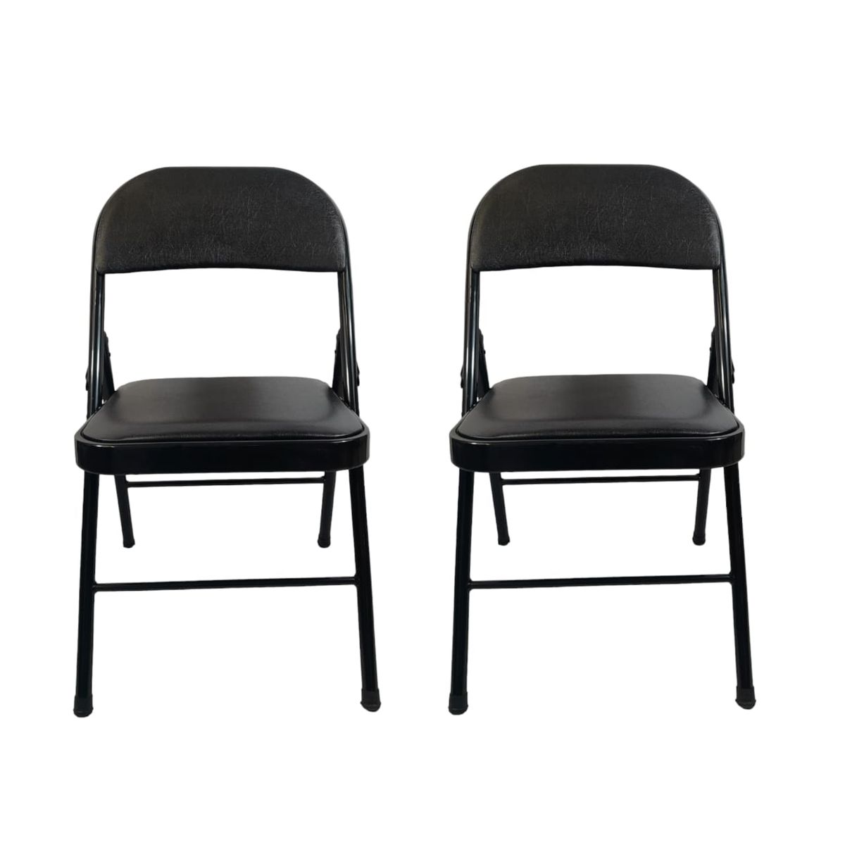 SMTE - Foldable Outdoor Chairs2 PackBlack