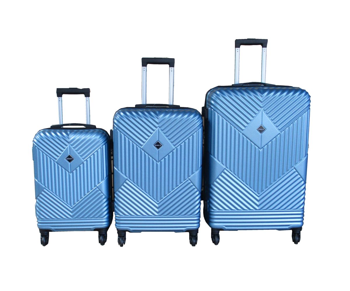 SMTE - 3Piece Travel 28Inch Luggage Suitcase Bag SetStylishSBlue