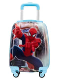 SMTE - Kiddies Cartoon Hand Luggage Kids School Bag Suitcase for Children - Red/Blue