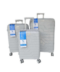 SMTE - BeginAgainPP Series Luggage SetStrong and DurableGrey