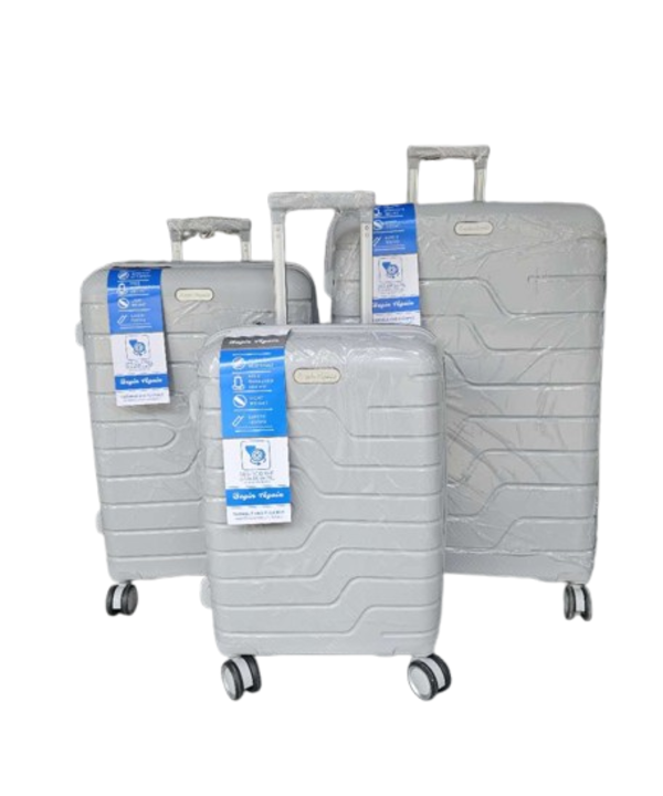 SMTE - BeginAgainPP Series Luggage SetStrong and DurableGrey